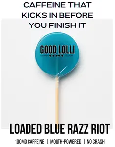 Loaded Blue Razz Riot 100 MG Caffeine