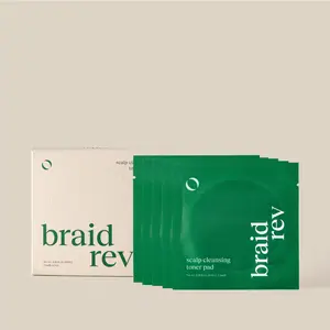 Bephor Braid Rev Scalp Cleansing Toner Pad Pouch 6 mL(2 Pads) 5 EA / 1 PACK