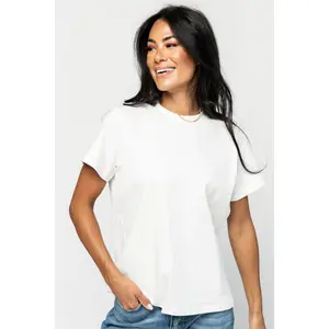 Maddy Tee in White Maddy Tee in White