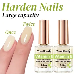 2pcs Nail Strengthener for Weak Splitting Break, Fast Dry Keratin Nail Care Nail Polish Care Products for Weak Nails, Natural Nail Protein Hardener Ideal for Manicure And Nail Care, Smoothes Strengthens Nails, Nail Supplies