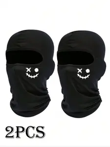 Unisex Balaclava Motorcycle Full Face Mask, Street Hip-Hop Style, Windproof Dustproof Multi-Functional Headscarf, All Seasons Outdoor Sports, Breathable Face Cover