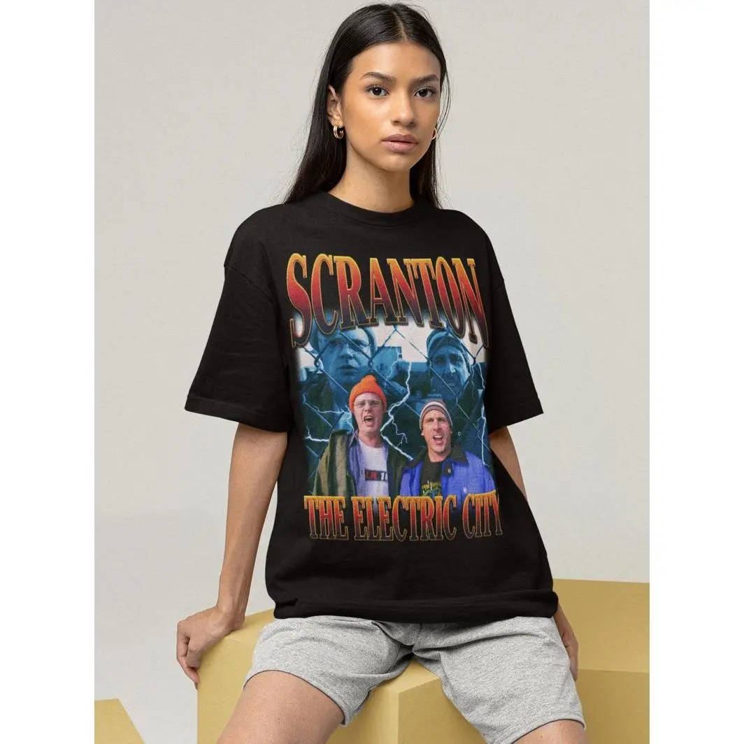 Scranton The Electric City Shirt, the office sweatshirt,prison mike sweatshirt,electric city tshirt,the office fan shirt,pam beesly halpert