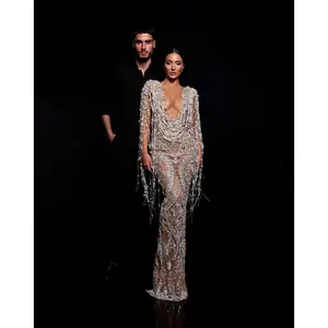 Pearly Bridal Dress