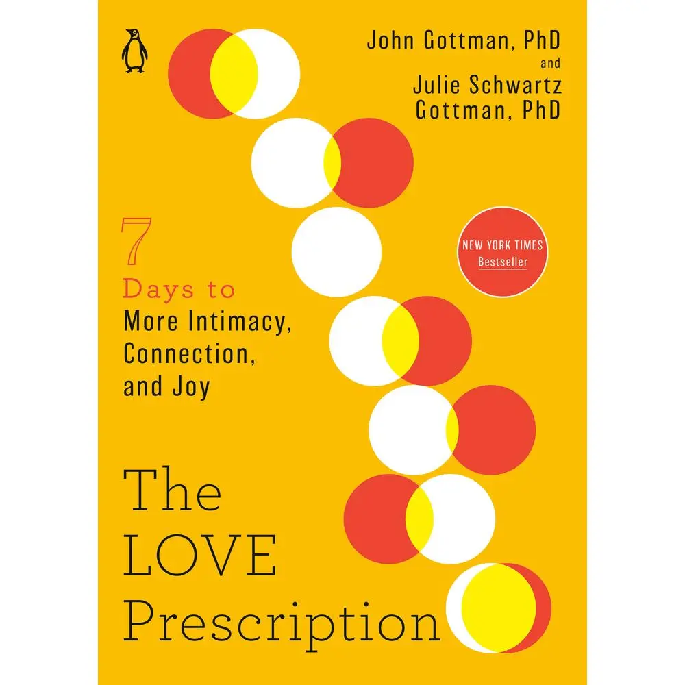 USED Book - The Love Prescription: Seven Days to More Intimacy, Connection, and Joy by Gottman, John (Paperback) - english
