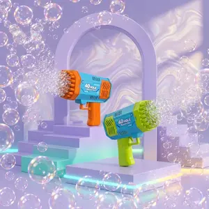 40-Hole Electric Bubble Blower, Outdoor Party Toy