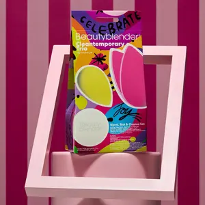 BEAUTYBLENDER Cleantemporary Trio Blend, Blot & Cleanse Set