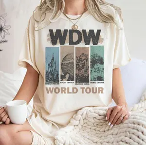 Adult and Youth Magic Kingdom Comfort Colors/Gildan Shirt, Vintage Walt Magic Kingdom World Shirts, Classic Mickey and Friends, Graphic shirt, Gift Birthday