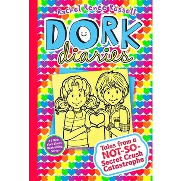 USED Book - Dork Diaries 12: Tales from a Not-So-Secret Crush Catastrophe by Russell, Rachel Renée (Hardcover) - english