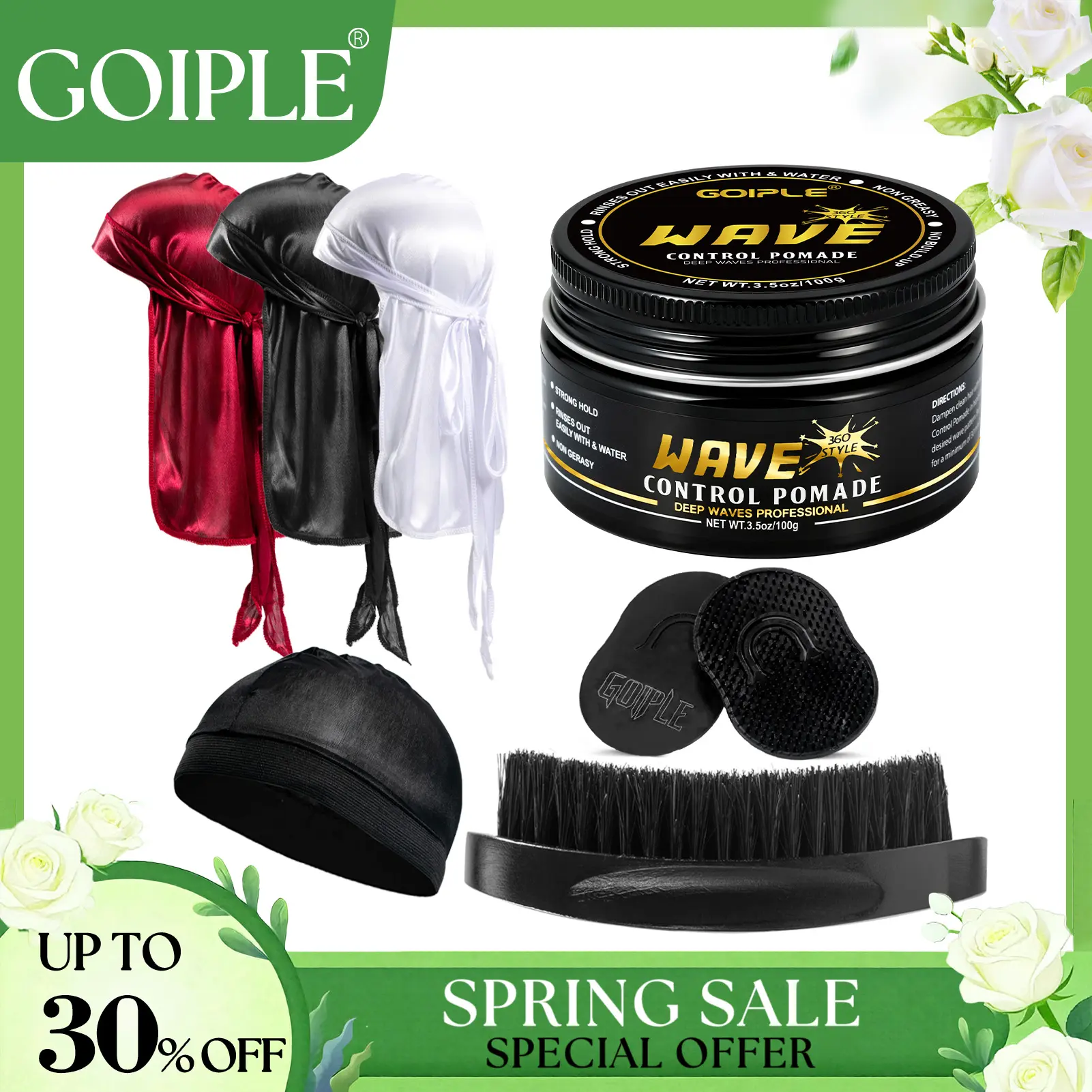 8pcs wave pomade set