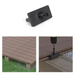 Muzata Hidden Fasteners Deck Fasteners Composite Decking Fasteners Deck Fastener T Clips M029