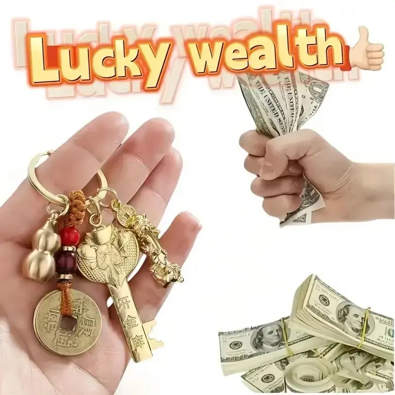 Christmas Fortune Five Blessings Feng Shui Set- Good Luck, Wealth, Health, And Success Amulets- Auspicious Chinese Amulets- Multi-Purpose Occasion Gift Pack
