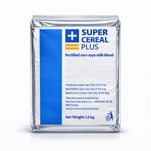 Super Cereal Plus Fortified Nutrition Cereal | Corn & Soya Milk Blend | Instant Healthy Breakfast Meal | Vitamin & Mineral Daily Energy Support | For Children & Adults | 1.5 kg