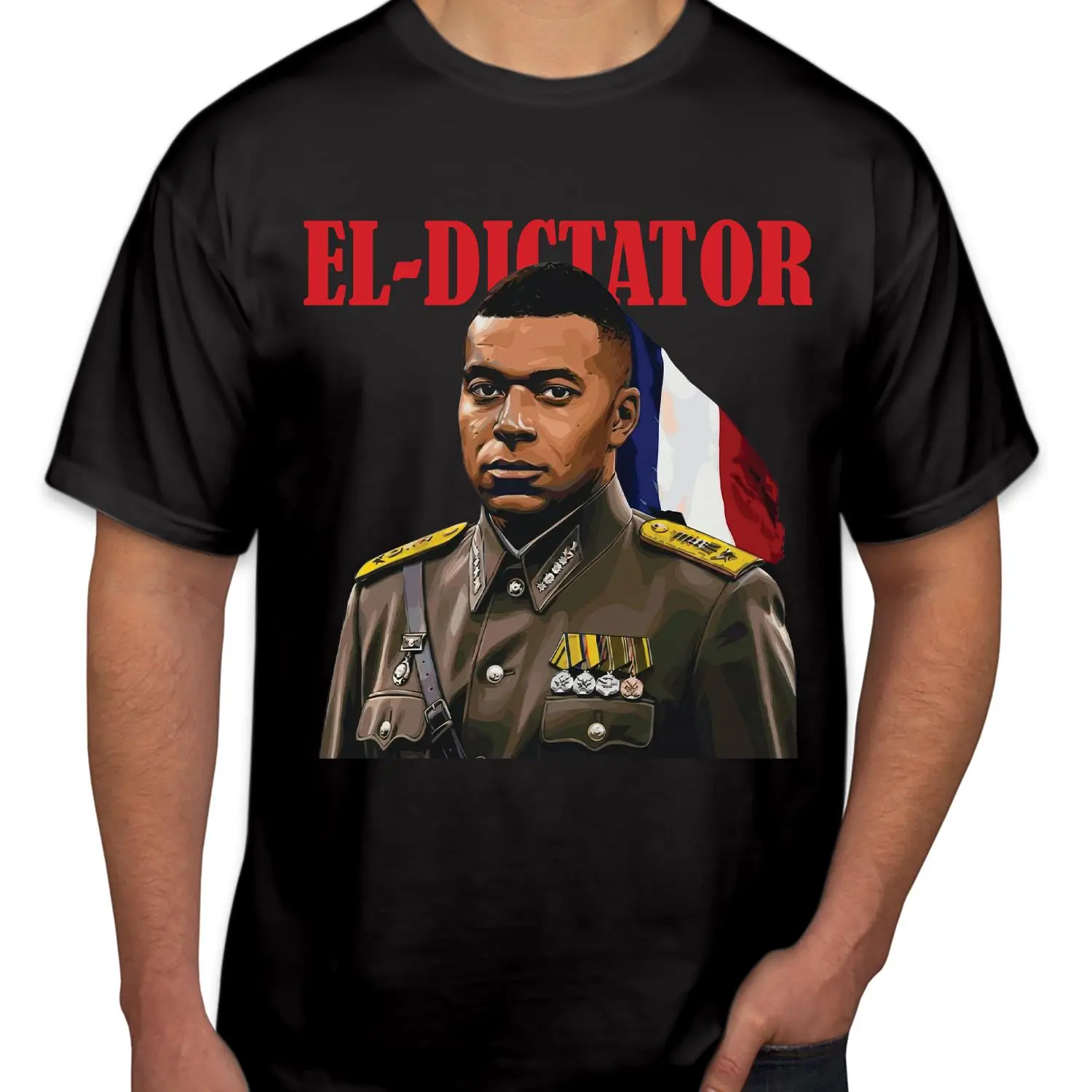 Mbappe T Shirt El Dictator Funny Soccer Fan T-Shirt
