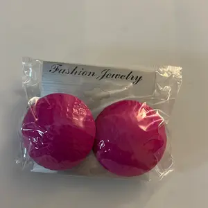Multiple color oval earring