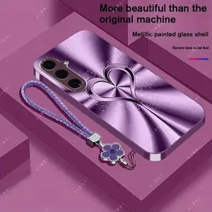 Suitable for[Galaxy S24], includes a free lanyard and a brand new phone case, available in multiple colors,drop-proof and fingerprint-proof YM99