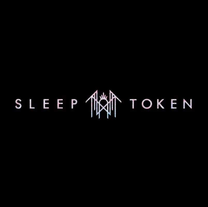 Sleep Token Band Glitter Bumper Sticker Decalg3