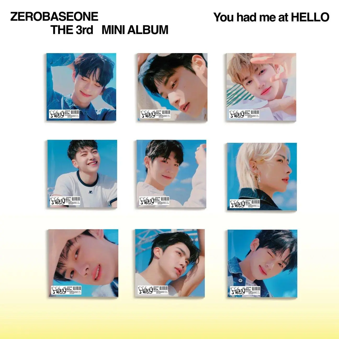 ZEROBASEONE - 3rd Mini Album [You had me at HELLO] (Digipack Ver.)