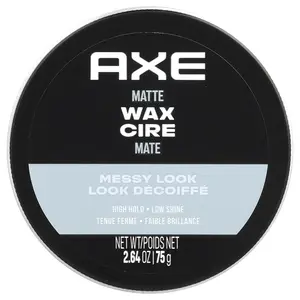 AXE Matte Wax, High Hold, Low Shine, 2.64 oz (75 g)