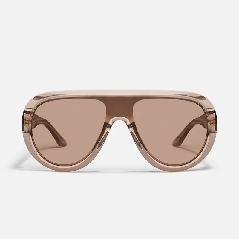 SET LIST Tinted Lens Glasses Polarized Aviator Sunglasses