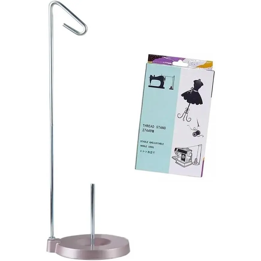 1 count Universal Thread Holder Full Metal Stable &Adjustable Thread Stand #27449M (Rose Gold)