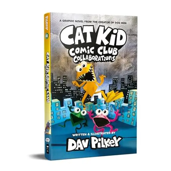 USED-Cat Kid Comic Club #4: Collaborations by unknown author (Hardcover)