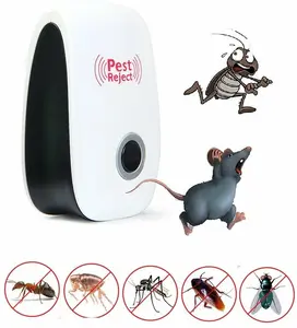 Ultrasonic Pest & Rodent Repeller – Indoor Protection Against Rodents, Roaches, Spiders, Ants, Mosquitoes, Flies & Geckos | Ideal for Home, Kitchen, Basement & Attic