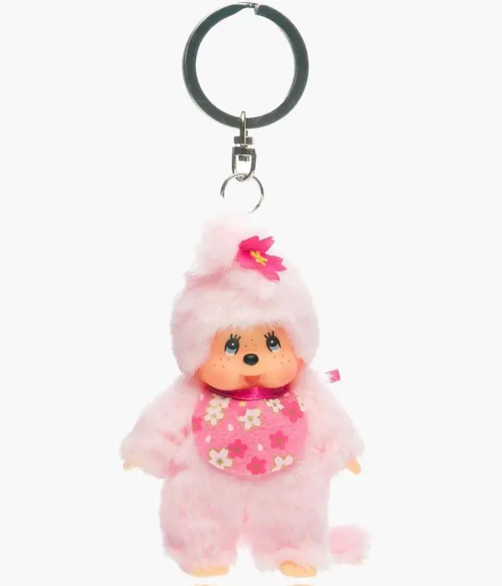 Monchhichi - Sakura Cherry Blossom Girl - Classic Keychain