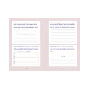 I LOVE TAYLOR SWIFT UPDATED & EXPANDED VERSION: AN UNOFFICIAL FAN JOURNAL [Hardcover]