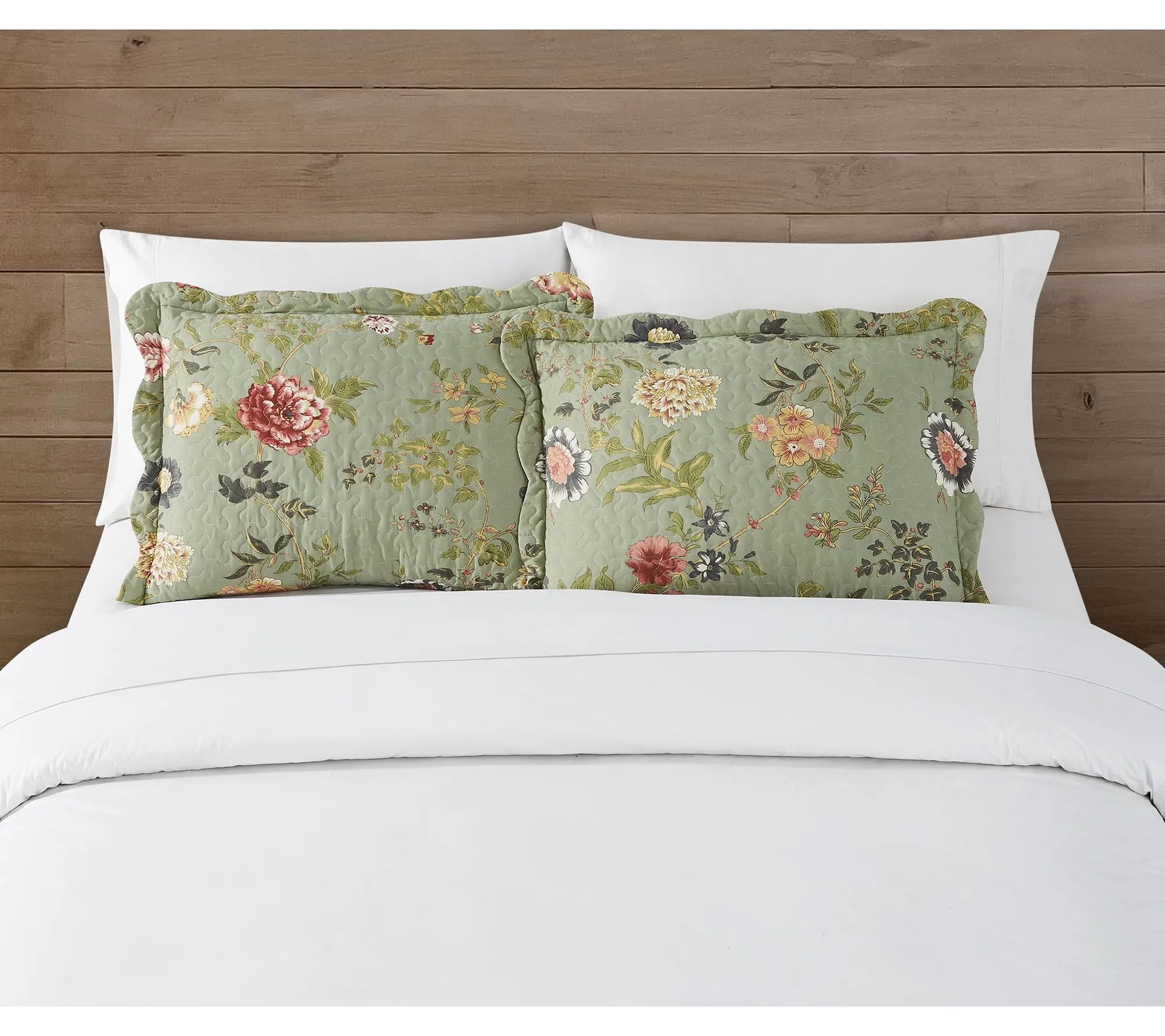 American Traditions Edens Garden Pair of Standard Shams