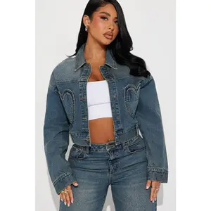 Match Made In Heaven Denim Jacket - Dark Wash V