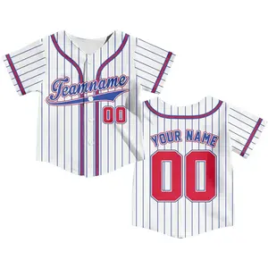 Personalized Name and Number Baseball Jersey, Custom Youth Baseball Jersey Shirt, Baseball Jersey Uniform for Baseball Fans Lovers