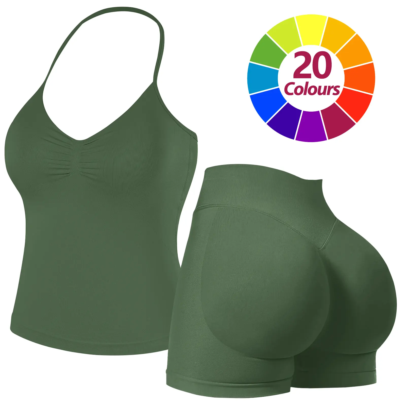 Olive Green - Spaghetti Set