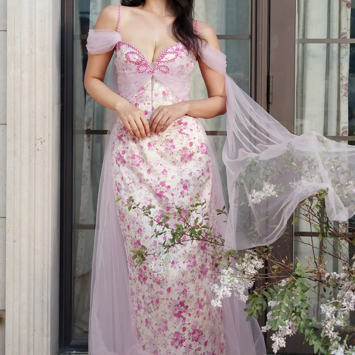 Solar Floral Corset Dress-LuminaVenus Dresses Elegant Pink Formal Fishtail Embroidered Halter Neck Zipper Back Dress for Bridesmaids Wedding Party Birthday Bohemian Elegance Sleeveless - TikTok Shop Solar Floral Corset Dress-LuminaVenus Dresses Elegant Pink Formal Fishtail Embroidered Halter Neck Zipper Back Dress for Bridesmaids Wedding Party Birthday Bohemian Elegance Sleeveless - TikTok Shop