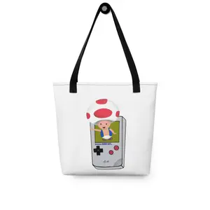 Toad Gameboy Tote bag