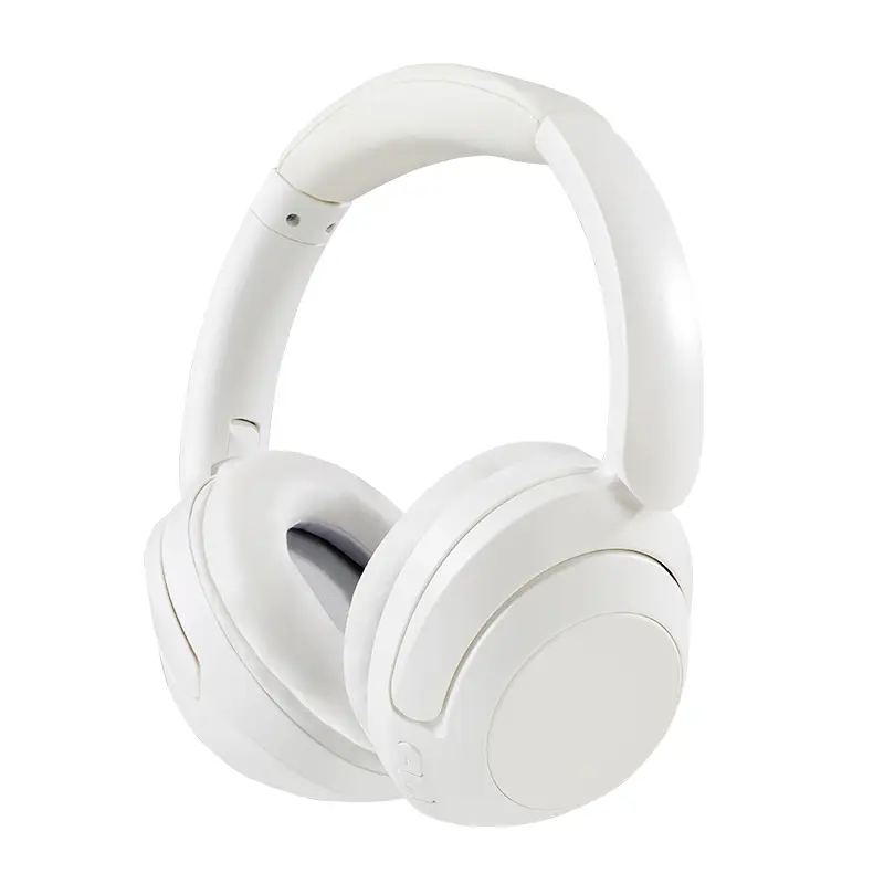 Electronic wireless Bluetooth headset, over-ear, heavy bass, Hi-Fi stereo sound, 65 hours of playtime, foldable, portable HD microphone, compatible with iOS/Android/PC, breathable earmuffs, no stuffiness, suitable for esports, sports and music