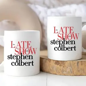 The Late Show With Stephen Colbert Inspired Mug Coffee Cup 11Oz 15Oz Mug