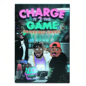 90Cards Charge It 2 The Game Drinking Game Card Board Game Couple Party Game Party Game for Bachelorette Parties Birthdays And Game Night Fun