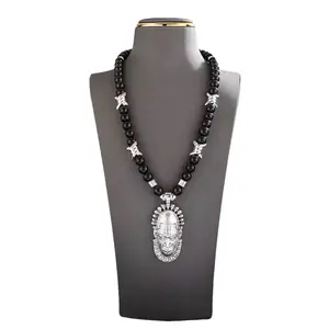 Vmess Retro Head Pendant | Vintage Jewelry