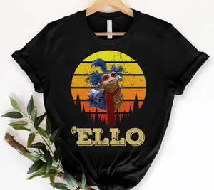 Ello Worm Labyrinth Vintage T-Shirt, Labyrinth Shirt, Funny Ello Worm Shirt, Labyrinth Ello Worm Shirt