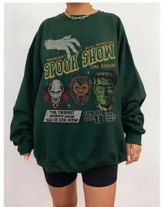 [Sale off up to 50%] Retro Spook Show Sweatshirt- Frankenstein Monster Halloween Crewneck