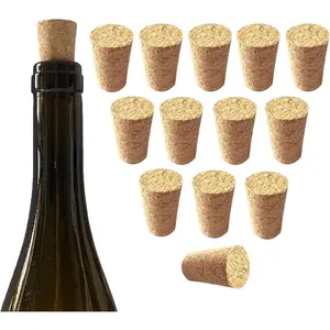 14 count Cork for Bottles Stoppers Cork Plugs Soft   Tapered Corks Wooden Replacement Corks for Bar,Restaurant, and  Making Craft,Jars and Bottles, DIY Crafts,Leakproof