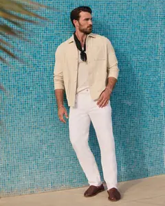 Express Cotton-Linen Chore Shirt Jacket