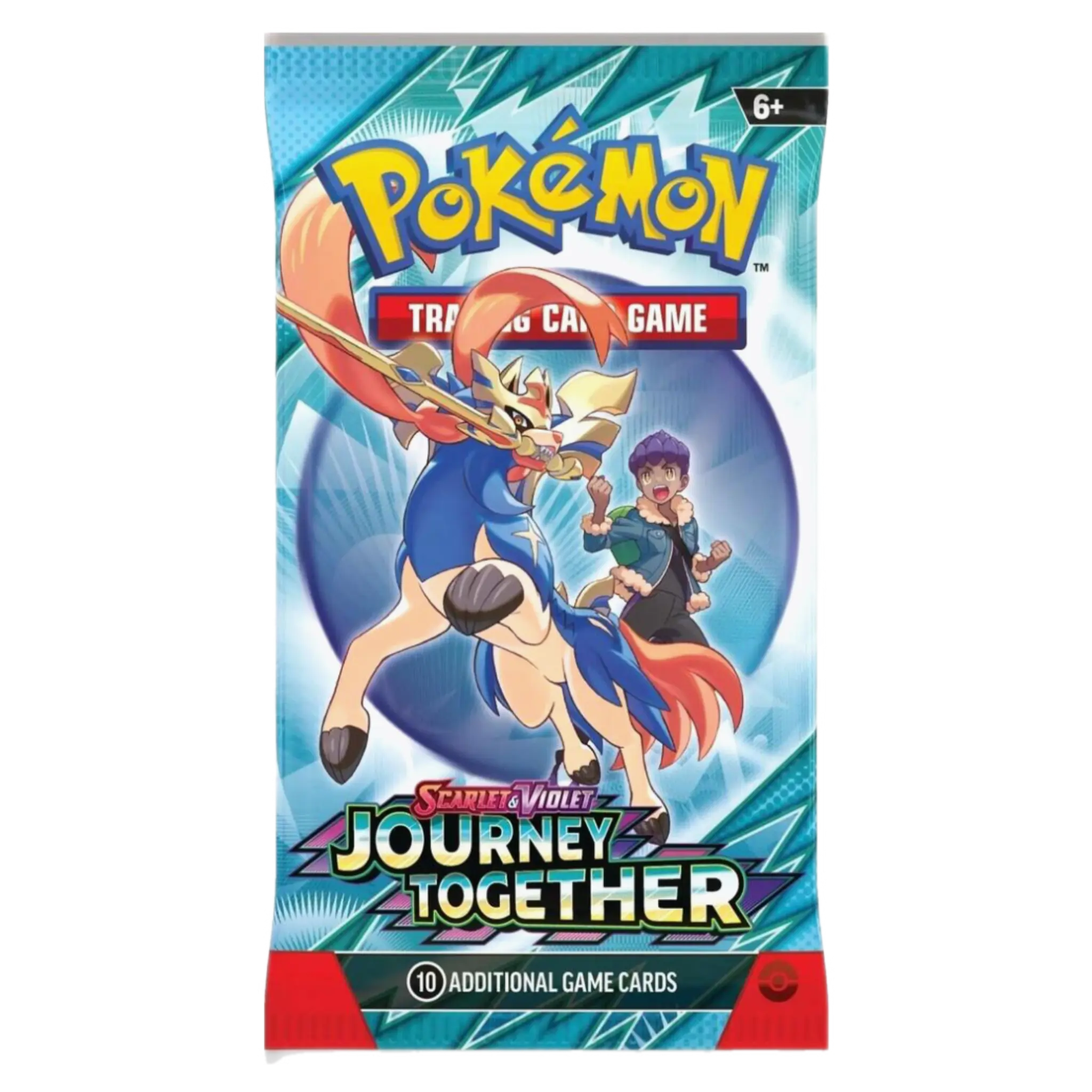 Pokemon TCG: Pokemon Journey Together Booster Pack (10 cards) - TikTok Shop