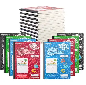 24 Pack Primary Composition Notebook K-2, Primary Ruled Journal, Draw and Write Journal for Kids, Notebook School Supplies for Students, Hard Cover, 200 Pages(100 Sheets)
