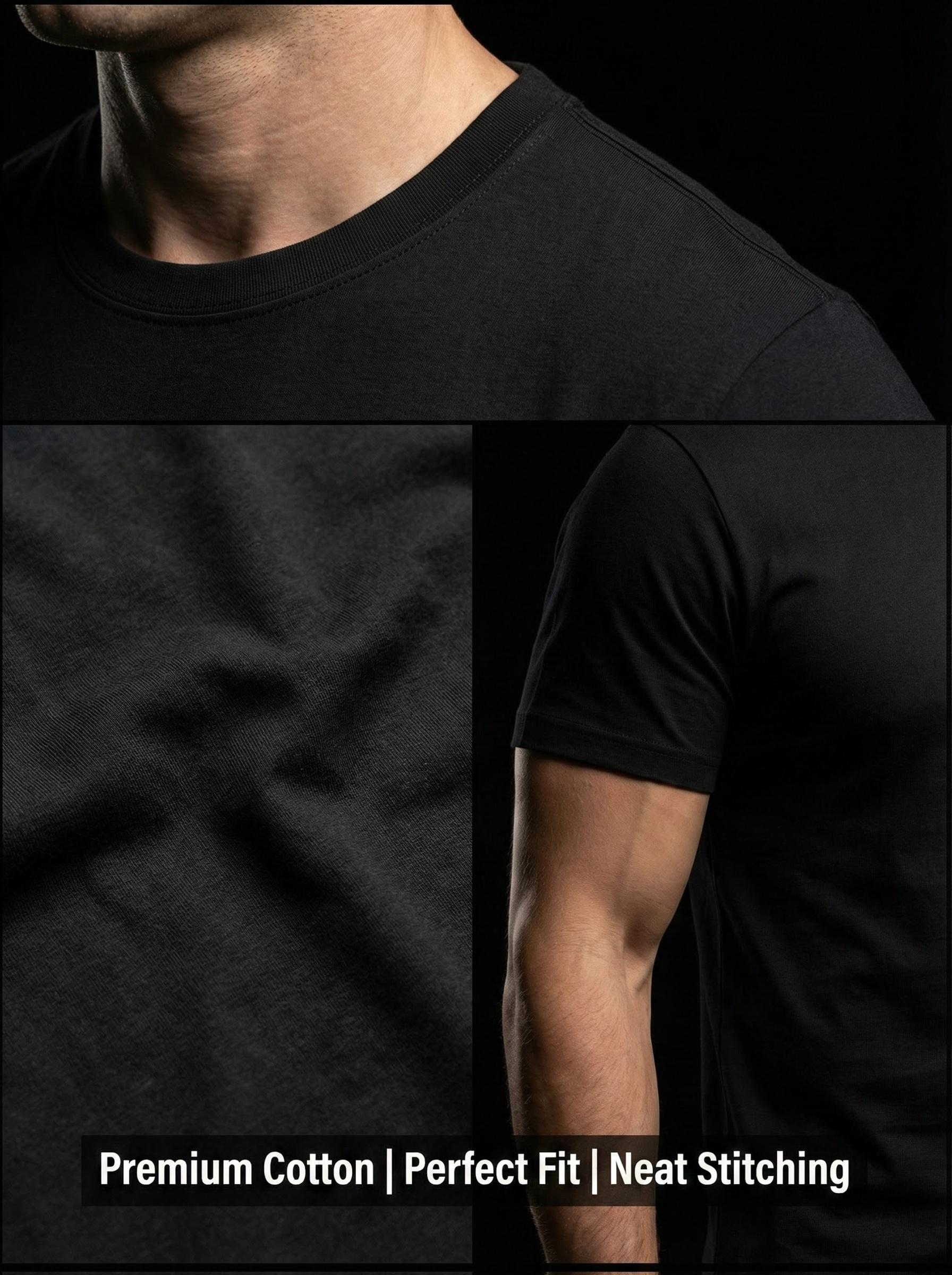 5-Pack Unisex Black & White Essential T-Shirts Bulk Bundle | Regular Fit Breathable Fabric | Year-Round Comfort | Ideal for Home Lounging & Office Workwear