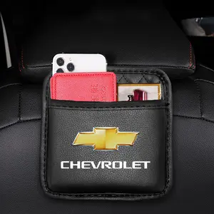 Chevrolet Series Seat Back Storage Bag, Anti-Wear Car Organizer, Car Interior Accessory for Captiva Cruze Spark Colorado Malibu Trax Z71 Aveo Orlando