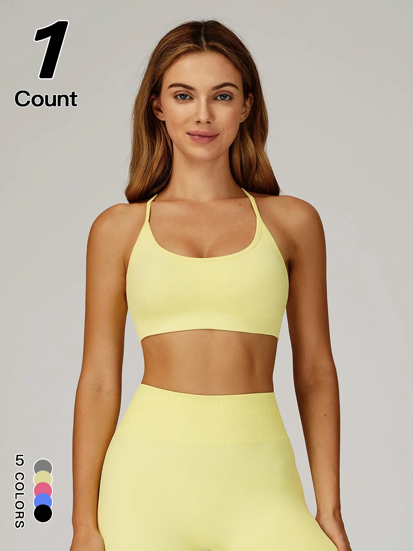 Women's Quick-Dry Sports Bra, Workout Bra, Breathable Comfortable High Stretch Yoga Bra, Stylish Back Design, Comfortable Activewear for Fitness and Training, Yoga Gym Activewear, Stylish Everyday Vest Outfits