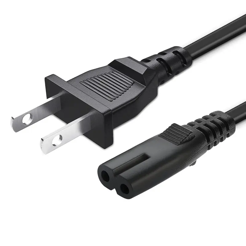 10FT 2 Prong AC Speaker Power Supply Cord Fit for ONN. 100008736, JBL PartyBox 100 200 300 1000 310 710 1000 On-The-Go Bluetooth Speaker, JBL Boombox 3, ION Speakers Charger Charging Cable Replacement