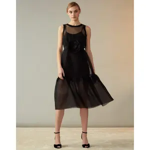 Carrie Organza Midi Dress