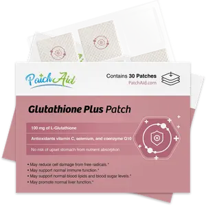 Glutathione Plus Patch - Antioxidant & Detox Support